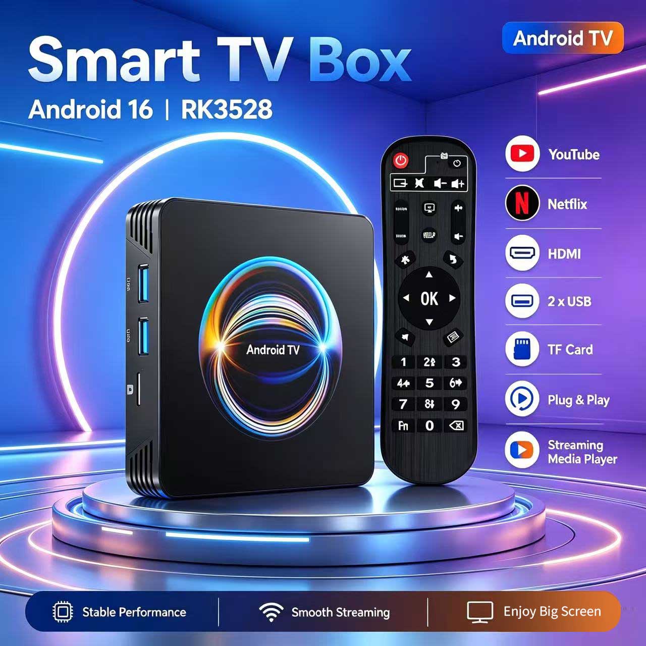 Android 16 X66 TV-Box RK3528 Q – Khadas Vim4 8Gb Bewertung und Preis